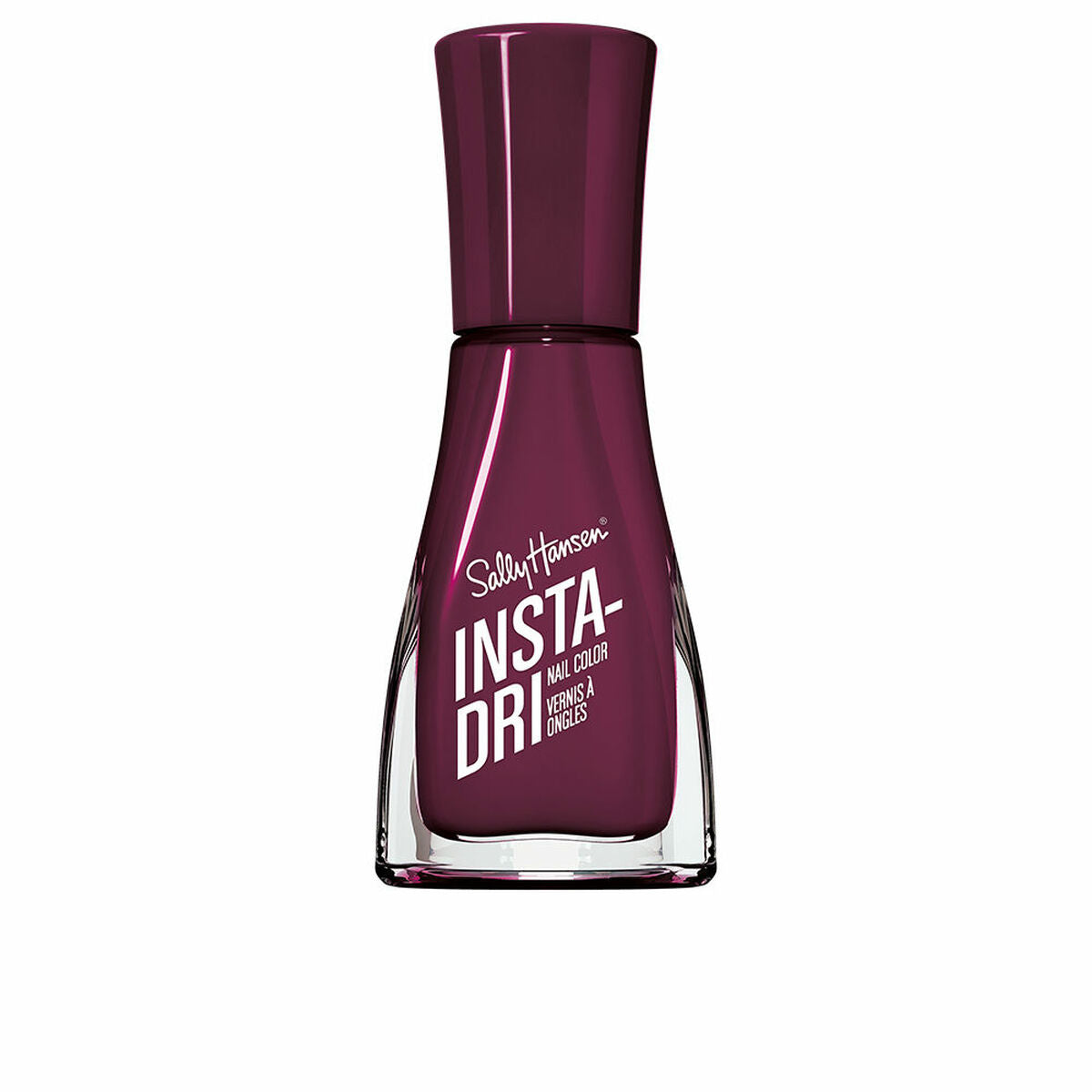 neglelak Sally Hansen Insta-Dri Nº 428 Zip vin Nº 428-Zip Wine 9,17 ml produktemballage 9,17 ml