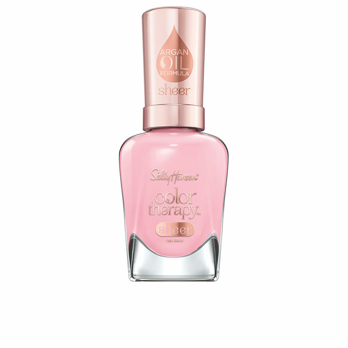 neglelak Sally Hansen Color Therapy Sheer Nº 537 Tulle Much Nº 537-Tulle Much 14,7 ml 14,7 ml produktemballage