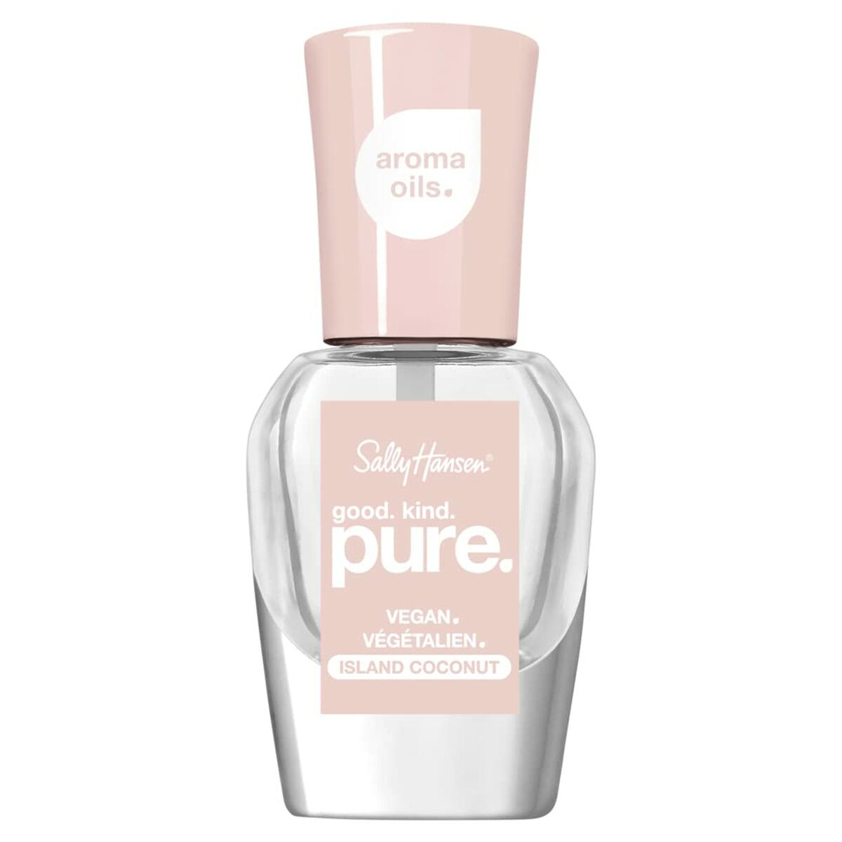 neglelak Sally Hansen Good.Kind.Pure 015-ø kokosolie (10 ml) produktemballage