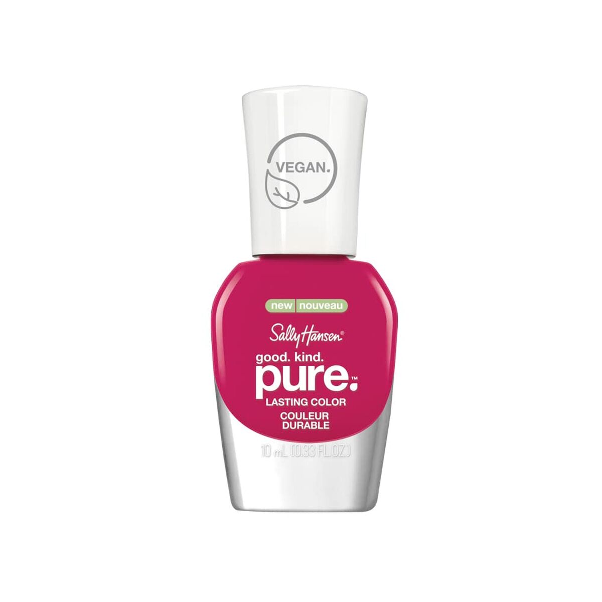 neglelak Sally Hansen Good.Kind.Pure 291-passionsblomst (10 ml) produktemballage