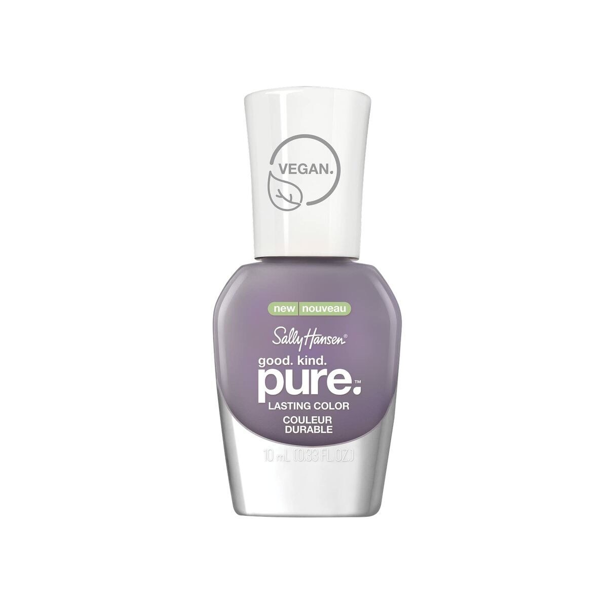 neglelak Sally Hansen Good.Kind.Pure 341-lavendelhaze (10 ml) produktemballage