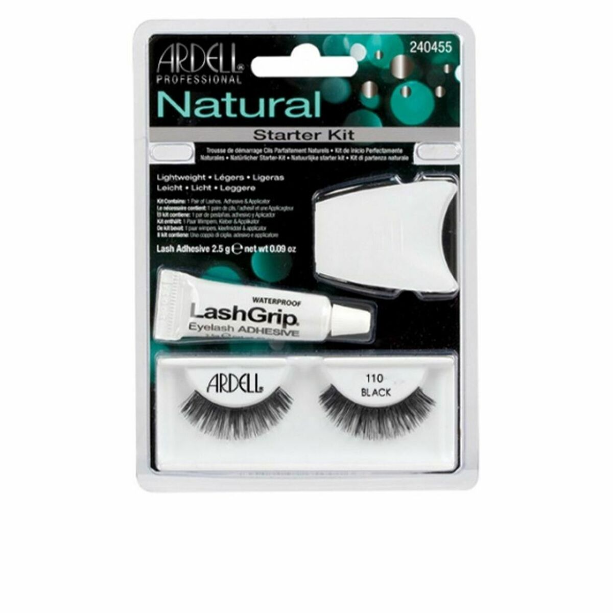 Falske øjenvipper Ardell Black Nº 110 produktemballage