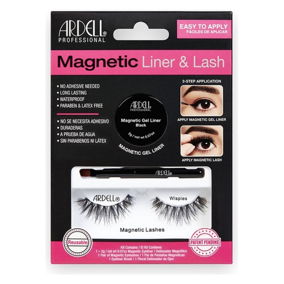Falske øjenvipper Magnetisk Ardell AII36850 produktemballage