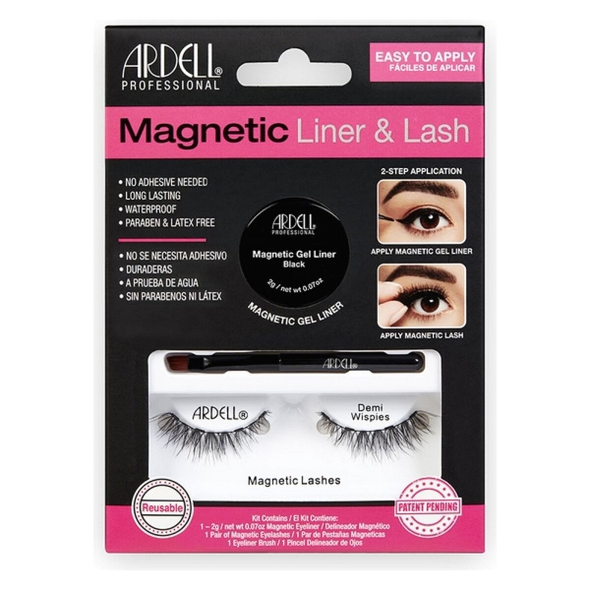 Falske øjenvipper Magnetisk Demi Ardell AII36851 produktemballage