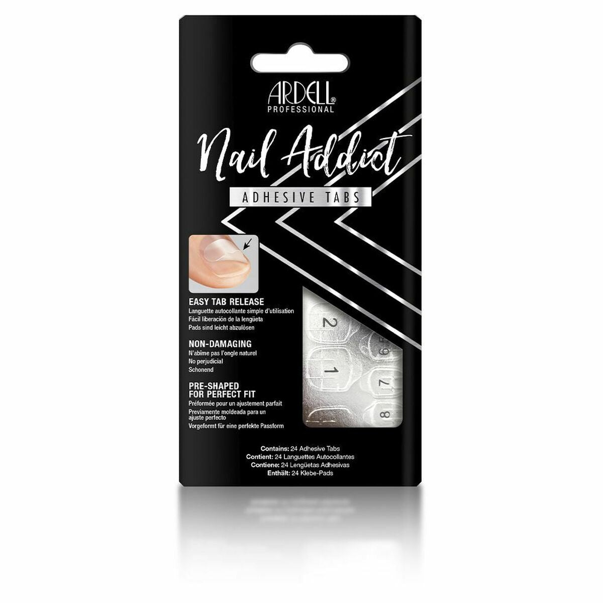 Lim Tape Ardell Falske negle (1 enhed) produktemballage