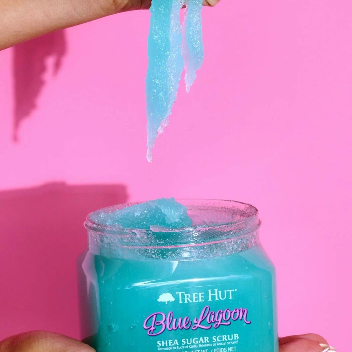Body Exfoliator Tree Hut Blue Lagoon 510 g til kvinder produkt emballage