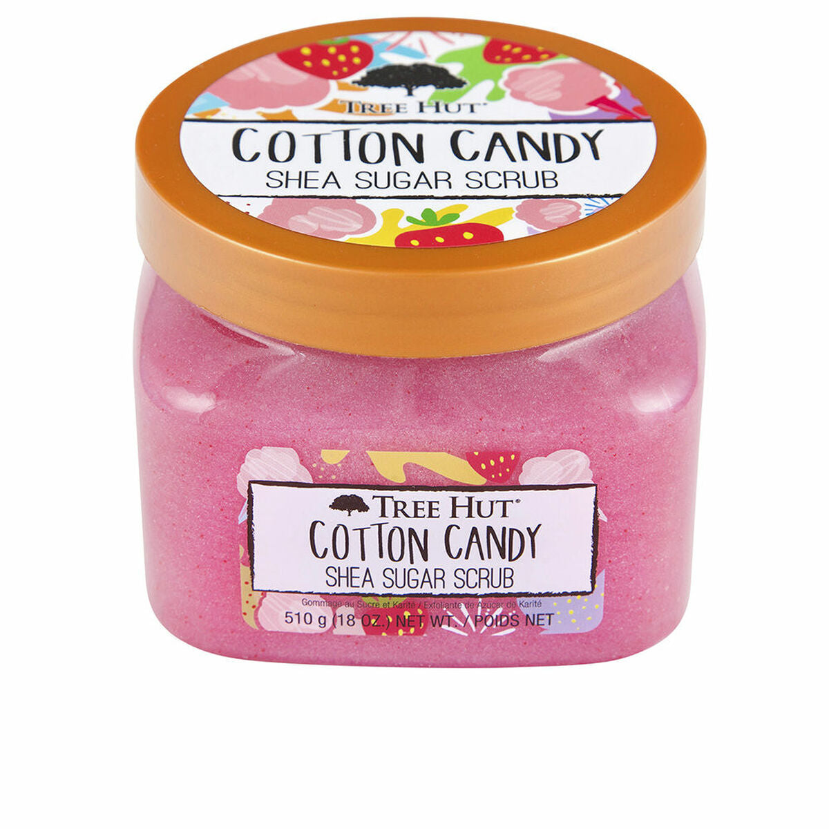 Body Exfoliator Tree Hut Exfoliante 510 g Candy Floss til Damer produktemballage