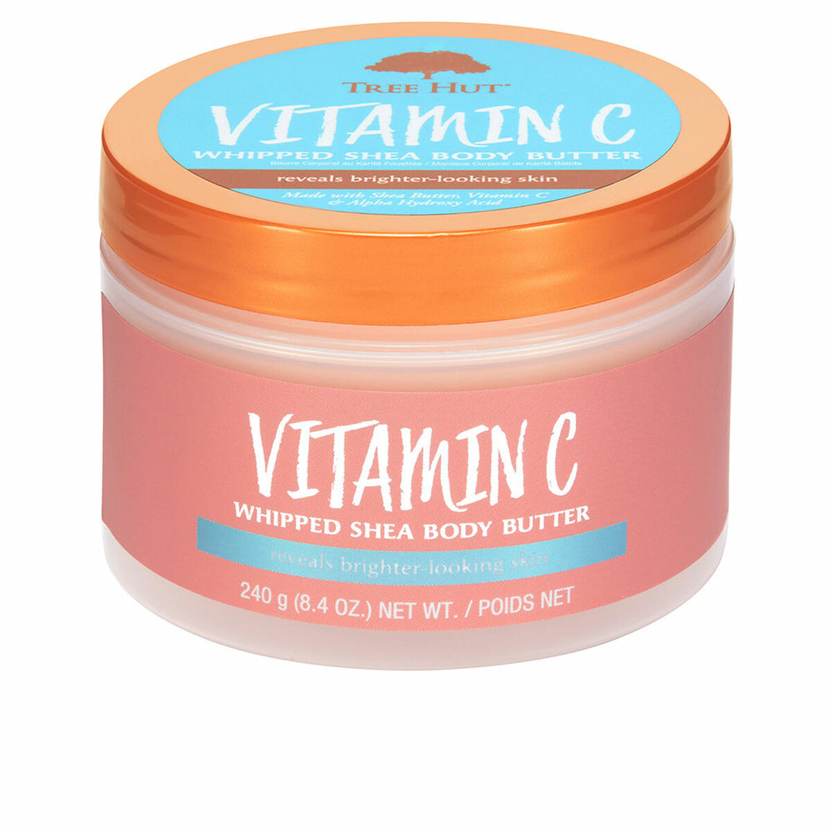 Body Butter Tree Hut Manteca Souflé C 240 g C-vitamin til kvinder produktemballage