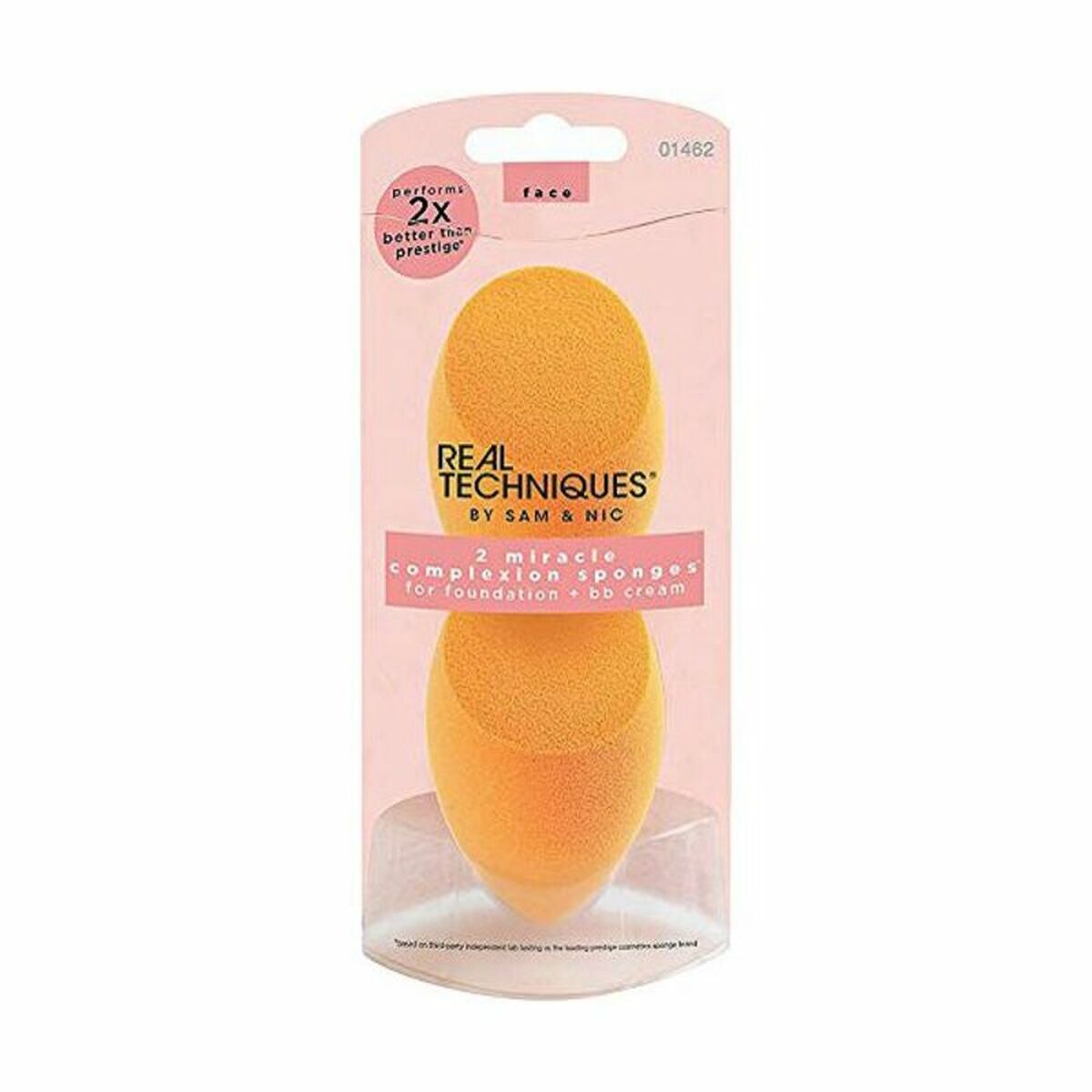 Make-up Sponge Miracle Complexion Real Techniques 1462 (2 stk) produktemballage