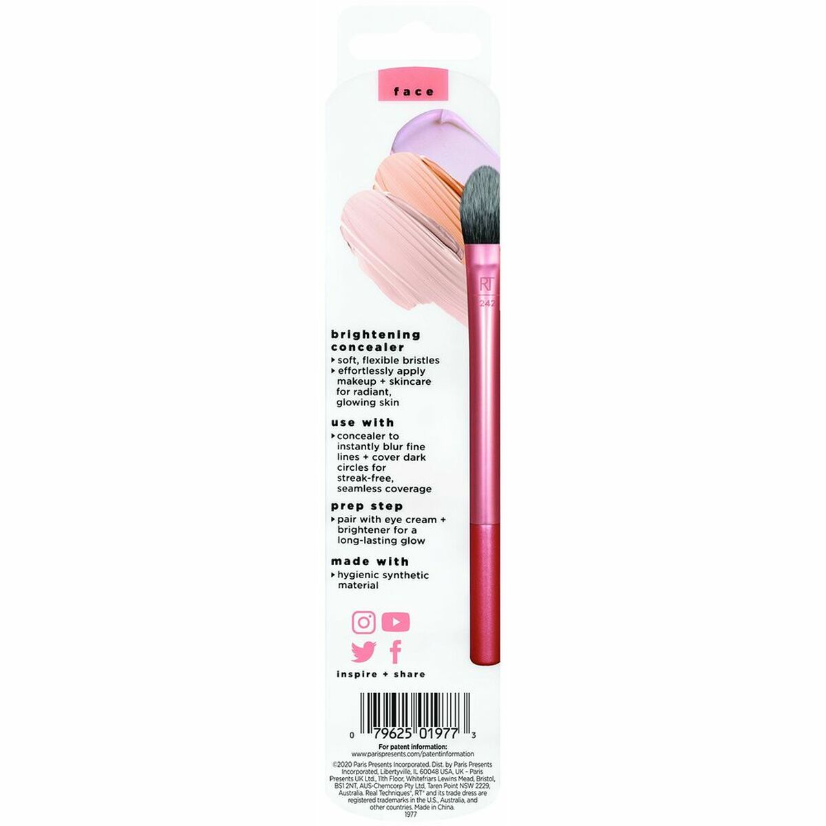 Make-up Brush Real Techniques Brightening Concealer (1 enhed) makeup emballage