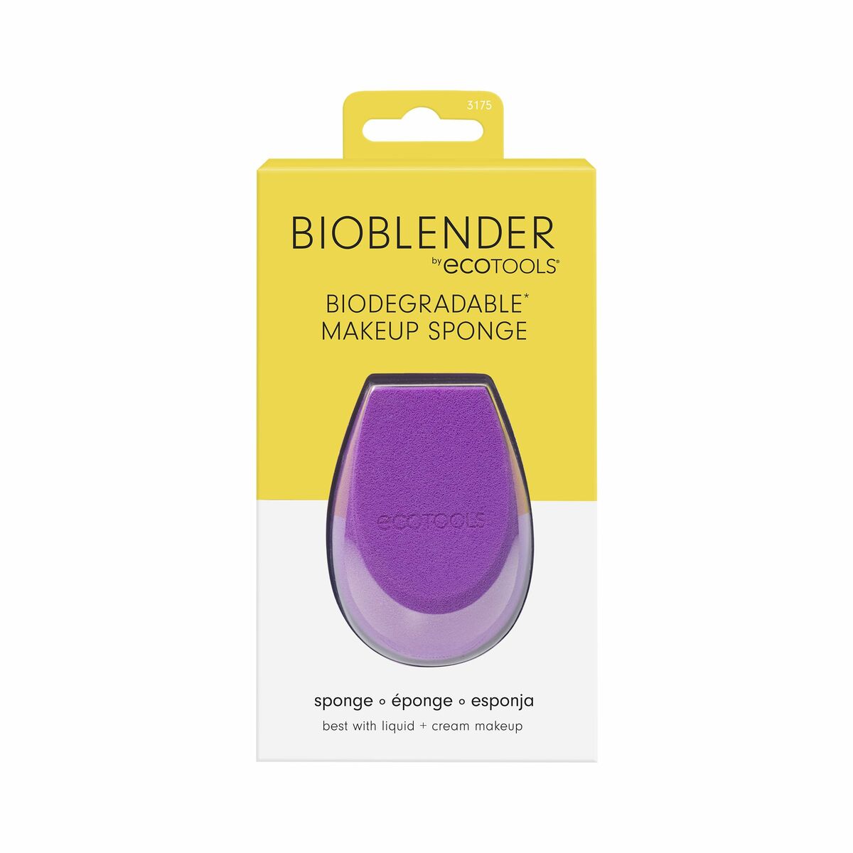 Make-up Sponge Ecotools Biologisk nedbrydelig produktemballage