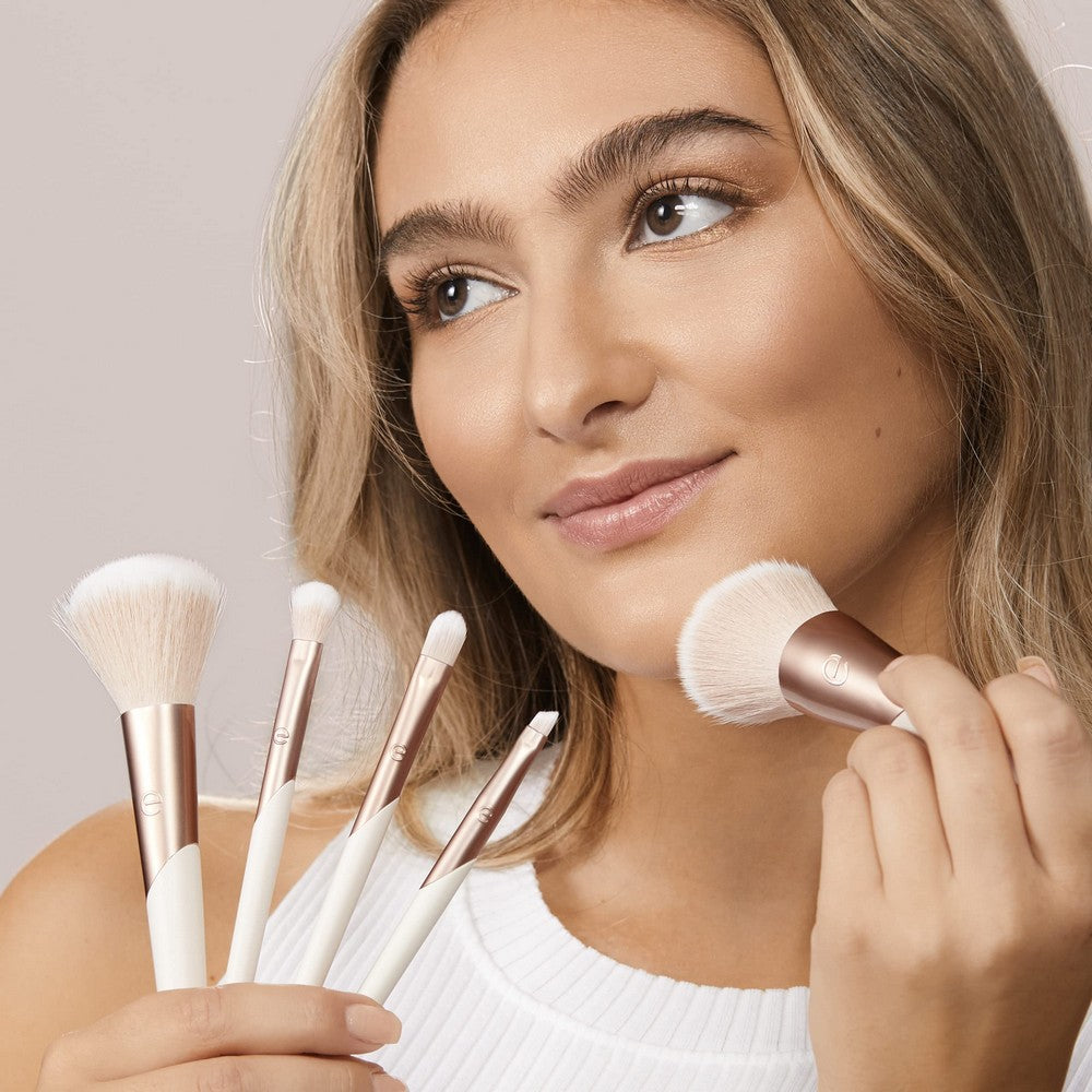 Sæt med make-up børster Ecotools Luxe Natural Elegance (5 stk) produktemballage