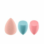 Make-up Sponge Real Techniques Pro-Matte Poreless Perfection Multicolour (3 stk) produktemballage