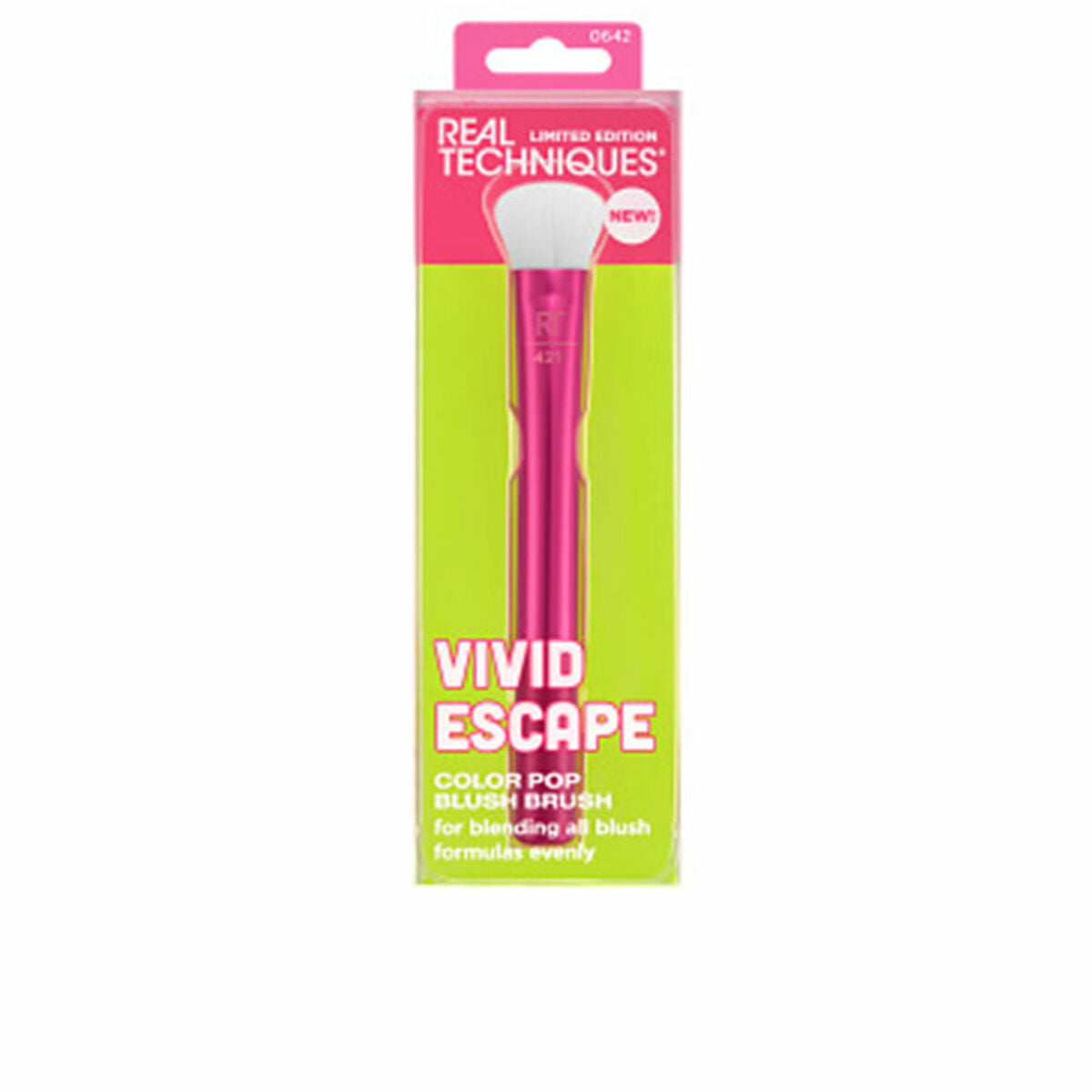 Blusher børste Real Techniques VIVID ESCAPE (1 enhed) makeup emballage