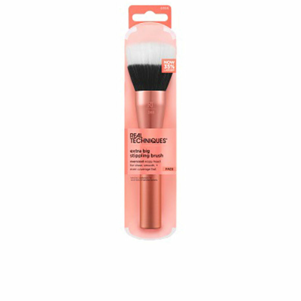 Make-up Brush Real Techniques EKSTRA STOR (1 enhed) produktemballage