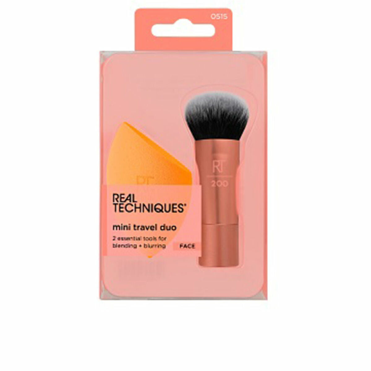 Make-up Brush Real Techniques MINI TRAVEL 2 stks produktemballage