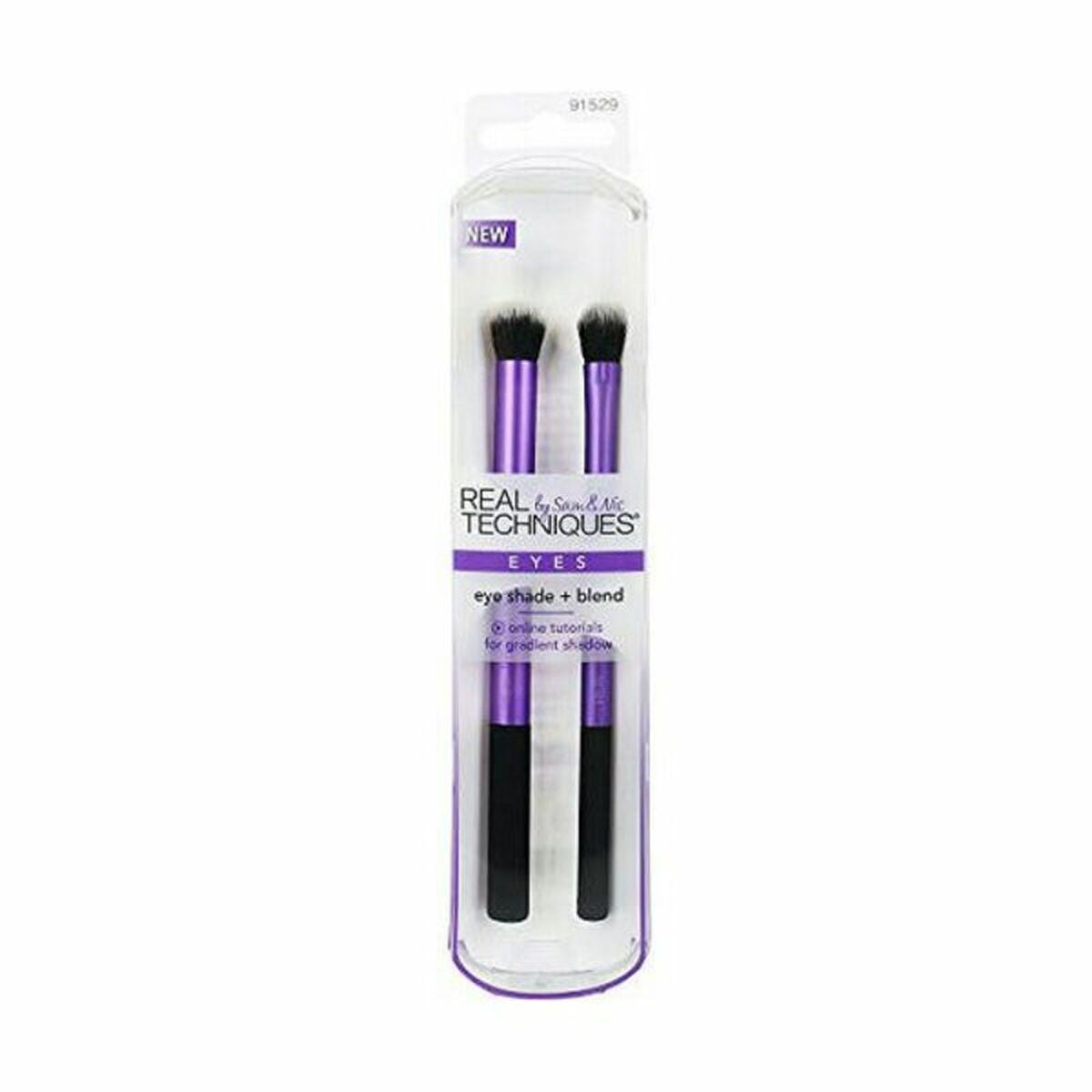 Make-up Brush Real Techniques Eye Shade Blend (2 stk) 2 stk produktemballage
