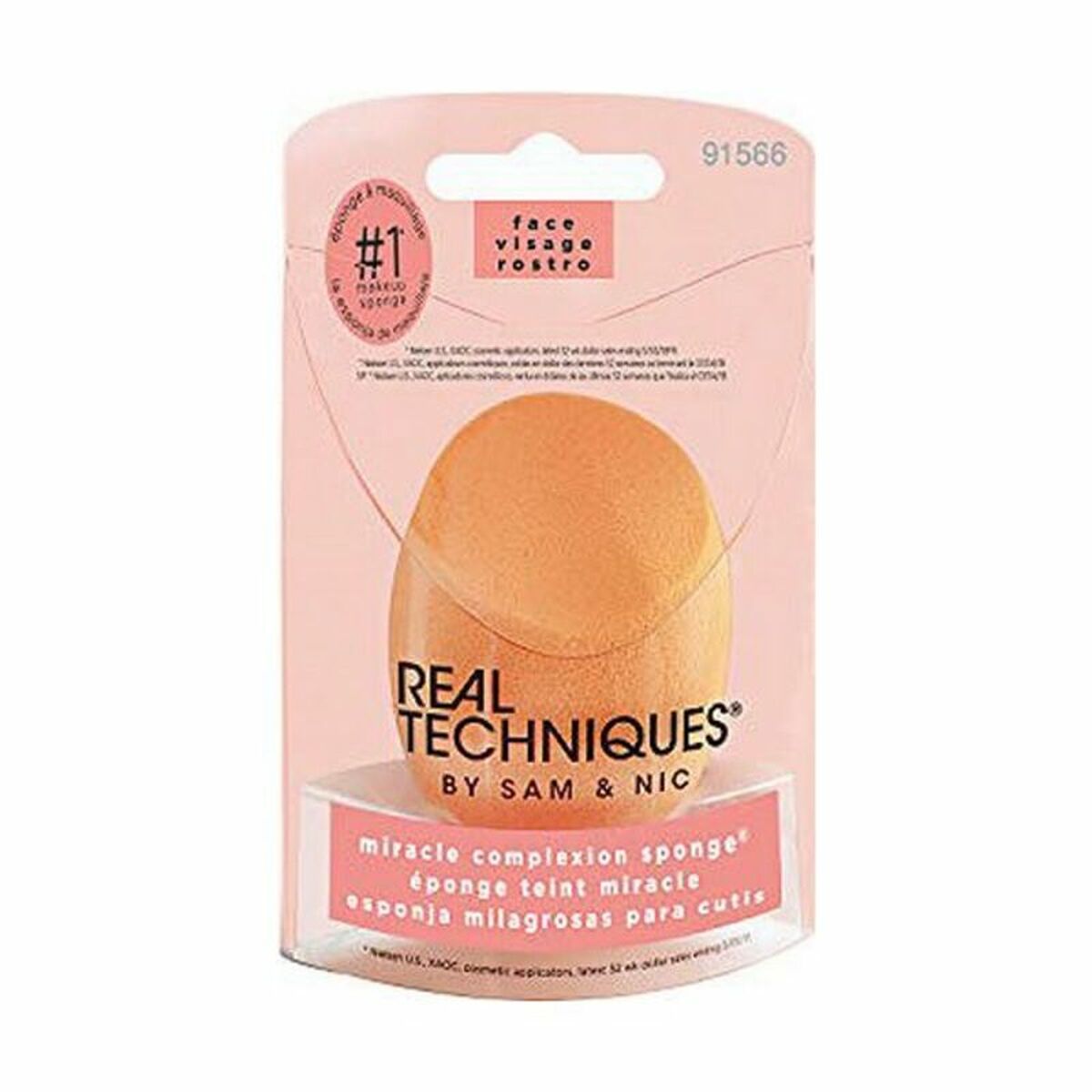 Make-up Sponge Miracle Complexion Real Techniques 1566 produktemballage