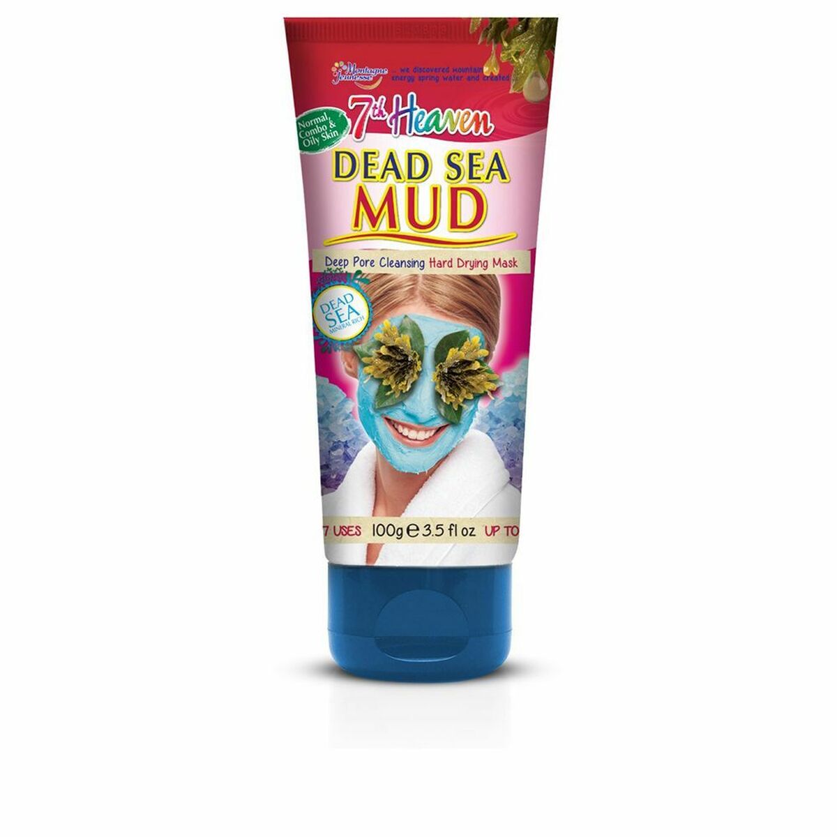 Pore ​​Cleansing Masque 7th Heaven Mud 100g Minerals produktemballage
