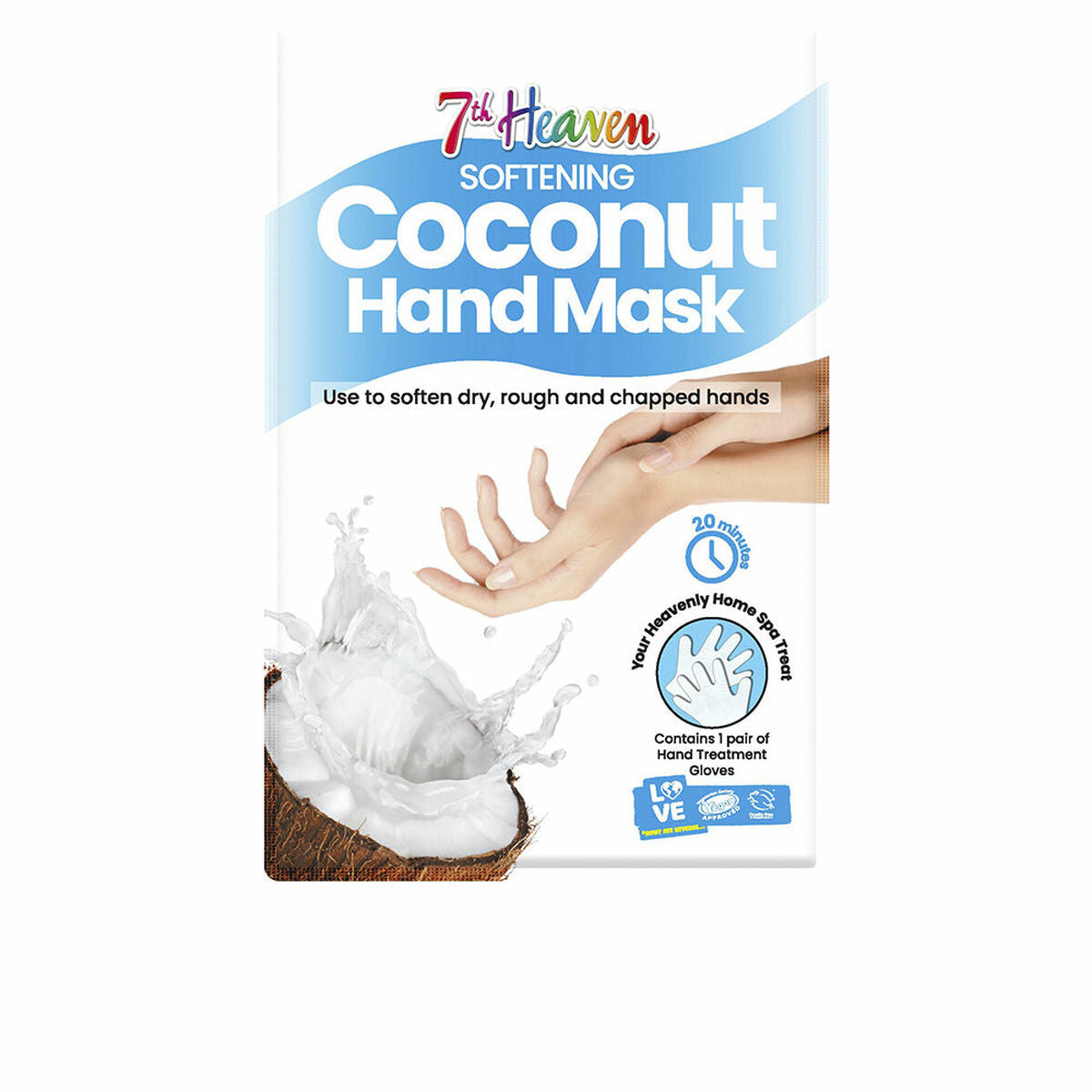 Moisturizing Foot Cream 7th Heaven COCONUT (1 enhed) hudplejeemballage