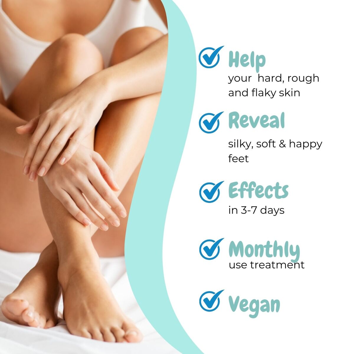 Moisturizing Foot Cream 7th Heaven FOOT PEEL (1 enhed) hudplejeemballage
