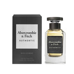 Herreparfume Abercrombie & Fitch Authentic Man 100 ml til mænd produktemballage