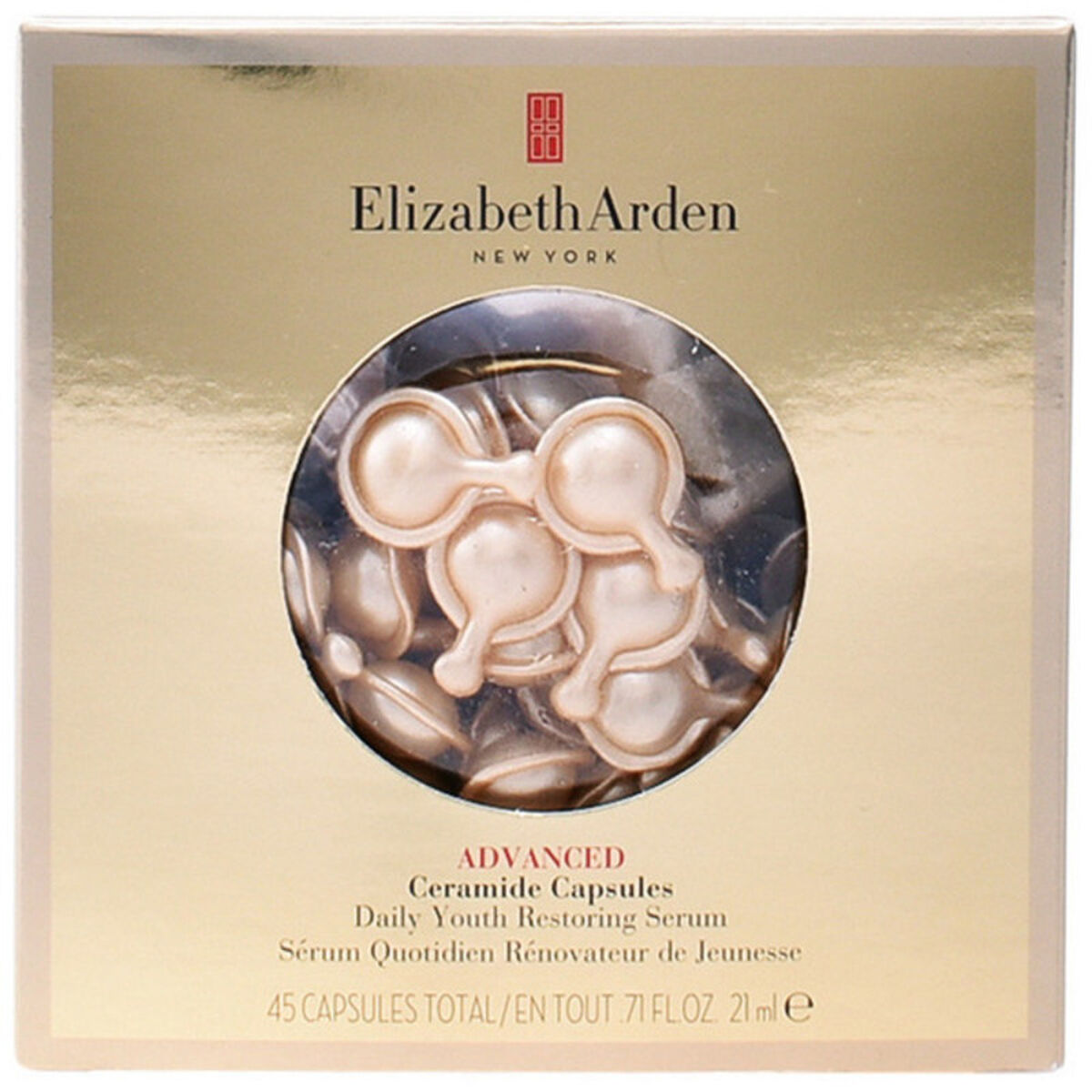 Ansigtsserum Elizabeth Arden Advanced Ceramide Kapsler til kvinder serumflaske