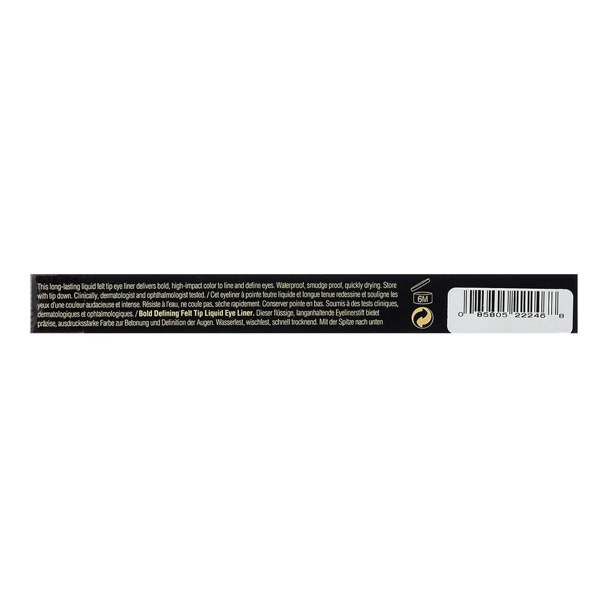Eyeliner Elizabeth Arden A0116099 Sort Seriøst Sort 1,2 ml 1,2 ml makeup-emballage
