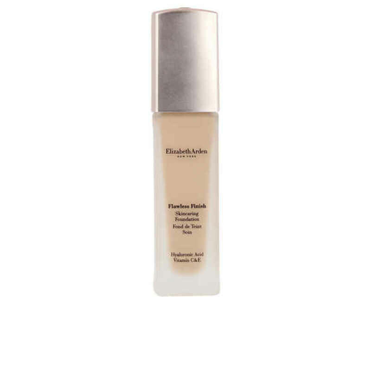 Flydende Make Up Base Elizabeth Arden Flawless Finish Nº 410N 30 ml produktemballage