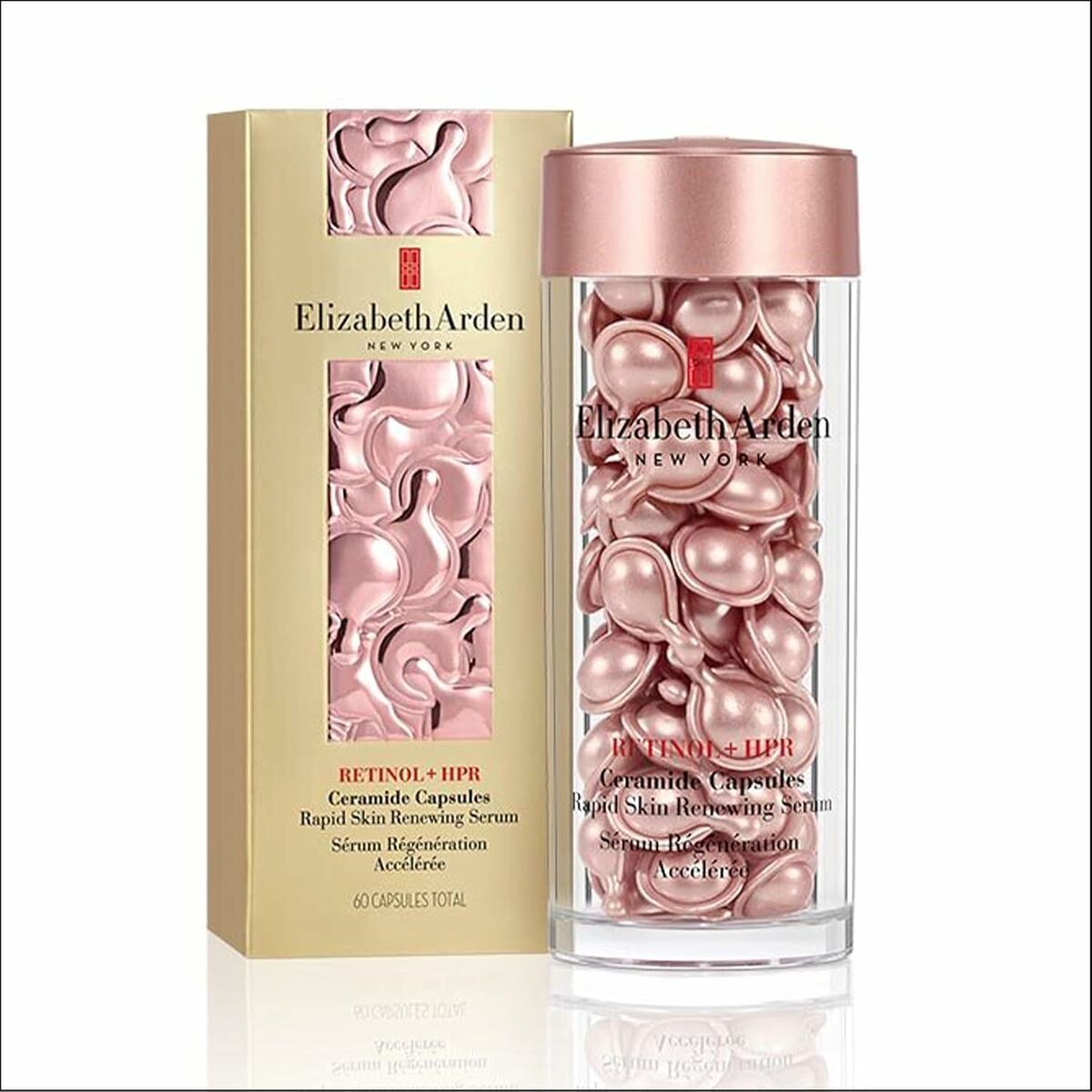 Udglatningsserum Elizabeth Arden RETINOL (60 enheder) til kvinders serumflaske