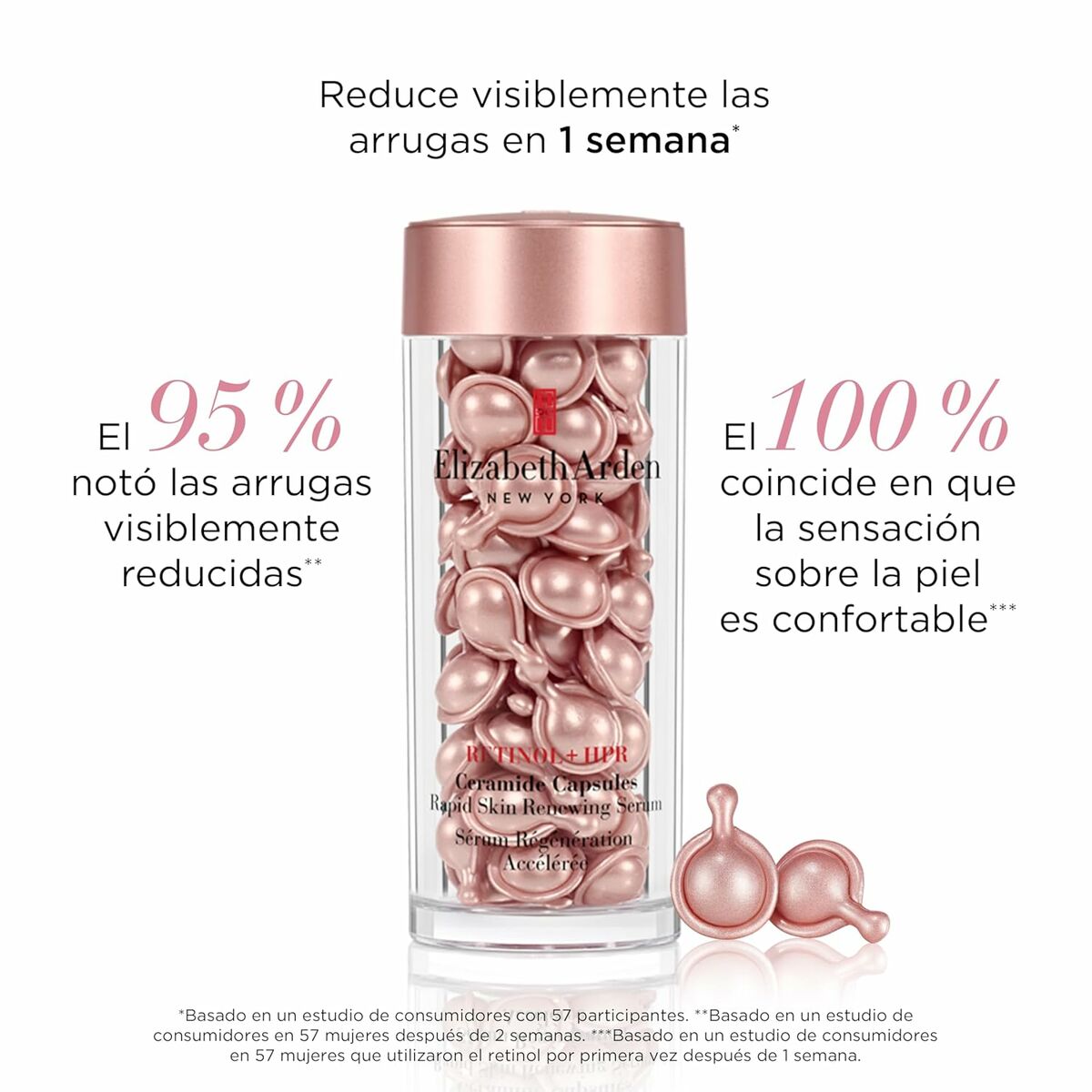 Smoothing Serum Elizabeth Arden RETINOL (90Units) til kvinders serumflaske