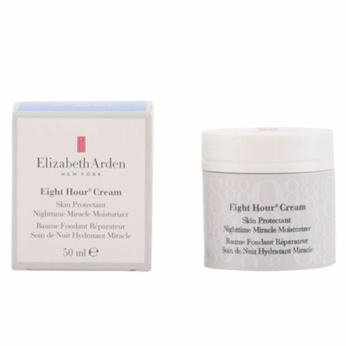 Night Cream Elizabeth Arden Eight Hour 50 ml til kvinder hudpleje emballage