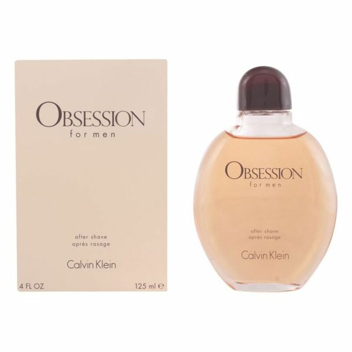 Aftershave Calvin Klein 125 ml produktemballage