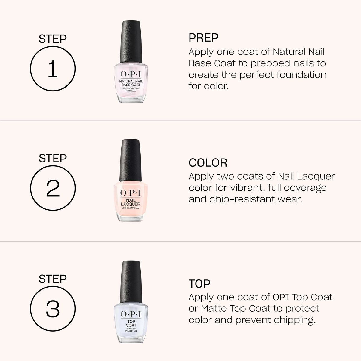 Neglelak Opi Nail Lacquer Worth A Pretty Penne 15 ml produktemballage