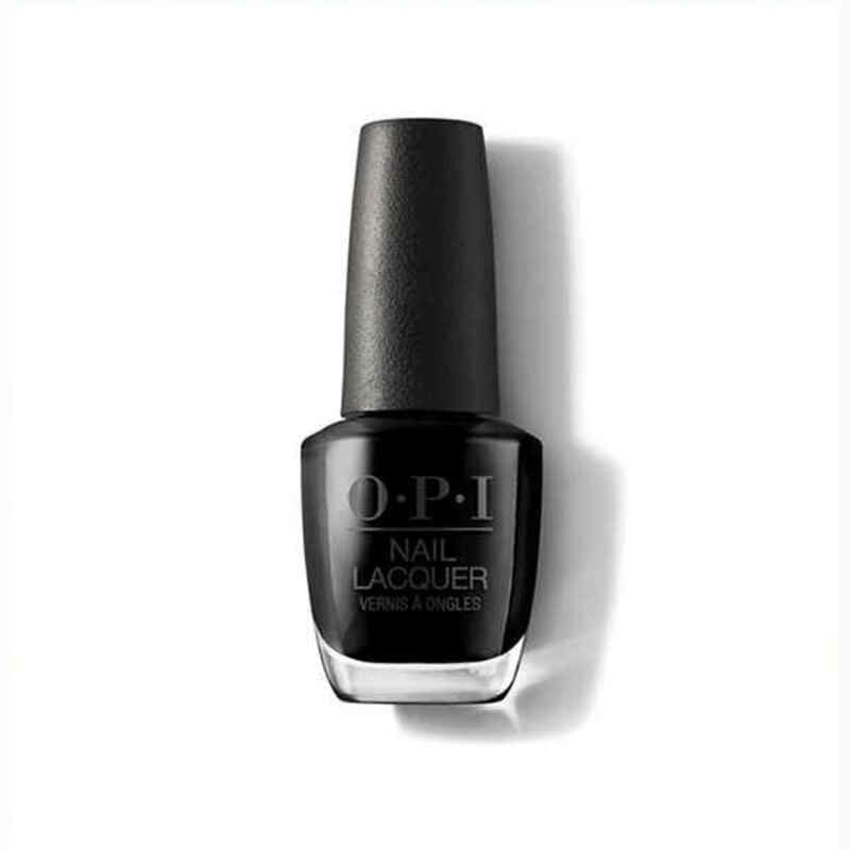 Neglelak Opi Nail Lacquer Lady In Black Eu dame i sort 15 ml produktemballage
