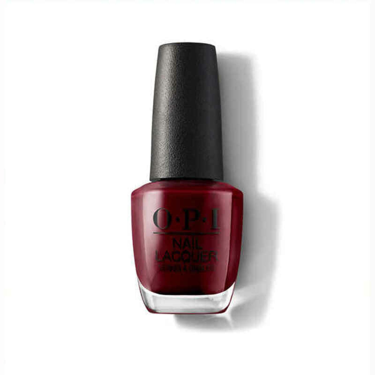 Neglelak Opi Nail Lacquer Fik den blå farve til rød 15 ml produktemballage
