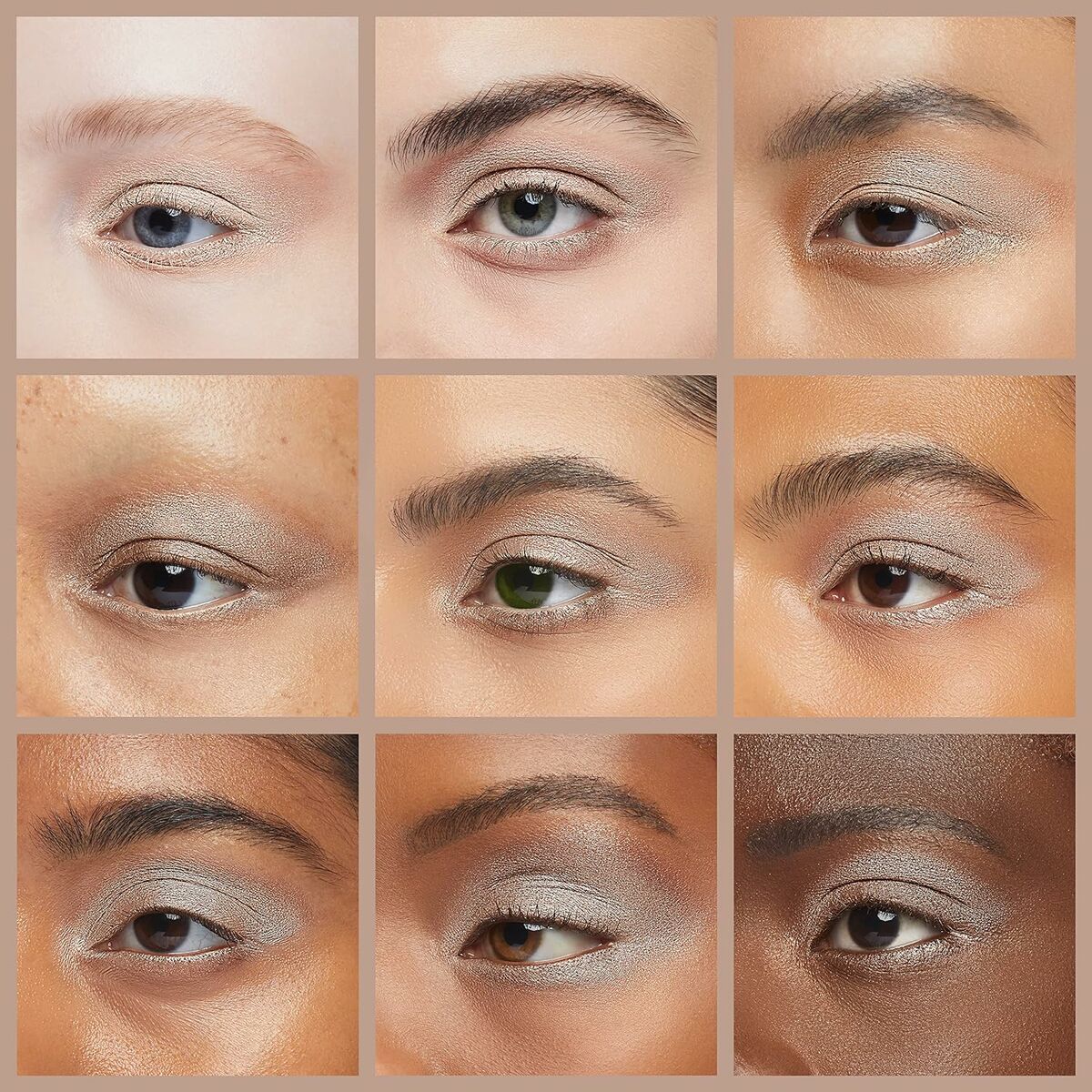 Øjenskygge bareMinerals Loose Mineral Nude Beach (1 enhed) produktemballage