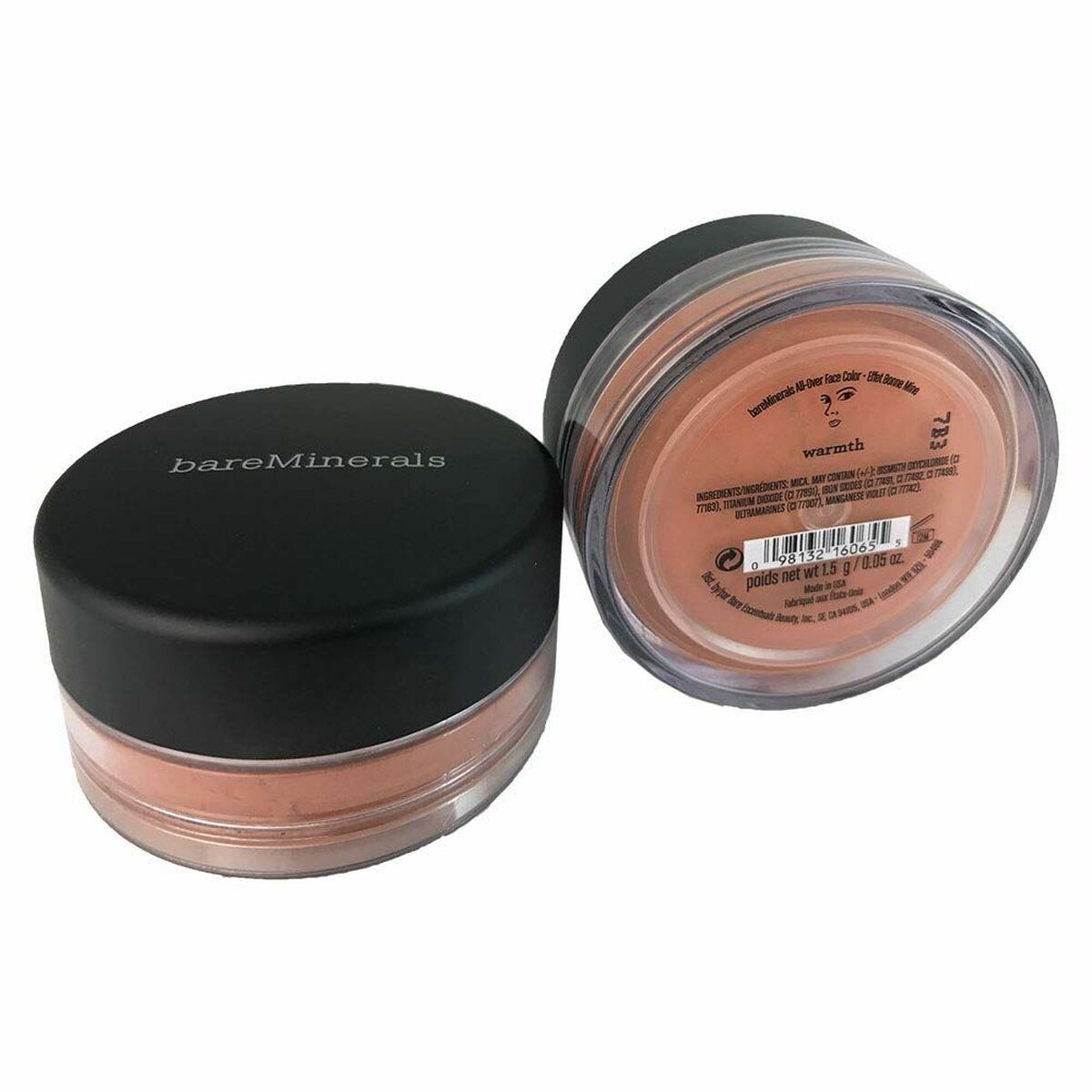 Bronzing Powder bareMinerals All-Over varme (1,5 g) 1,5 g makeup emballage