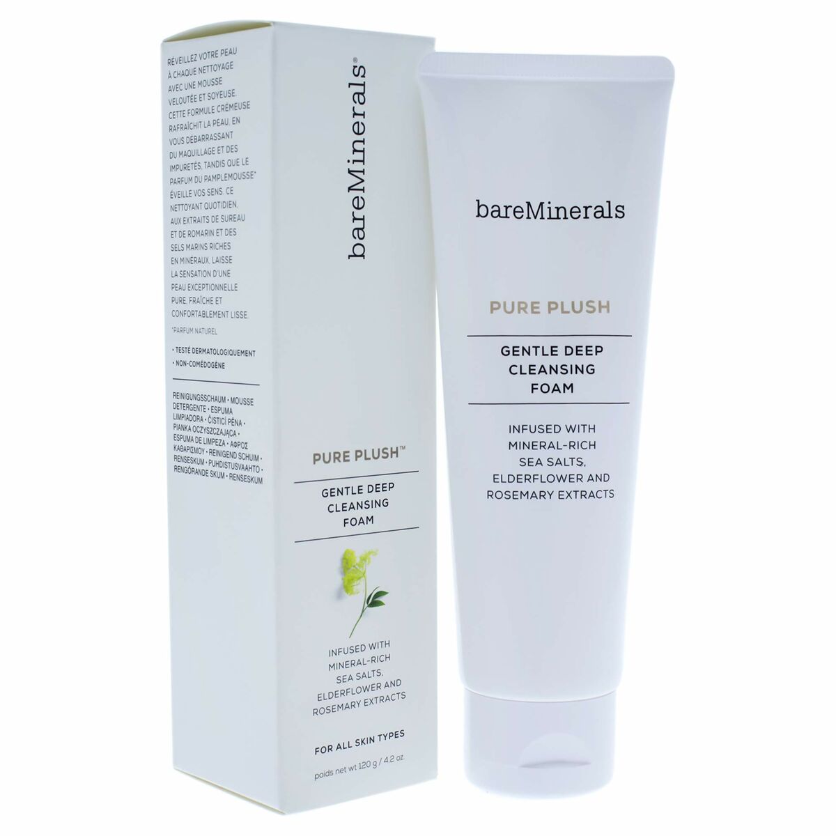 Cleansing Foam Shine Inline Pure Plush 120 g produktemballage