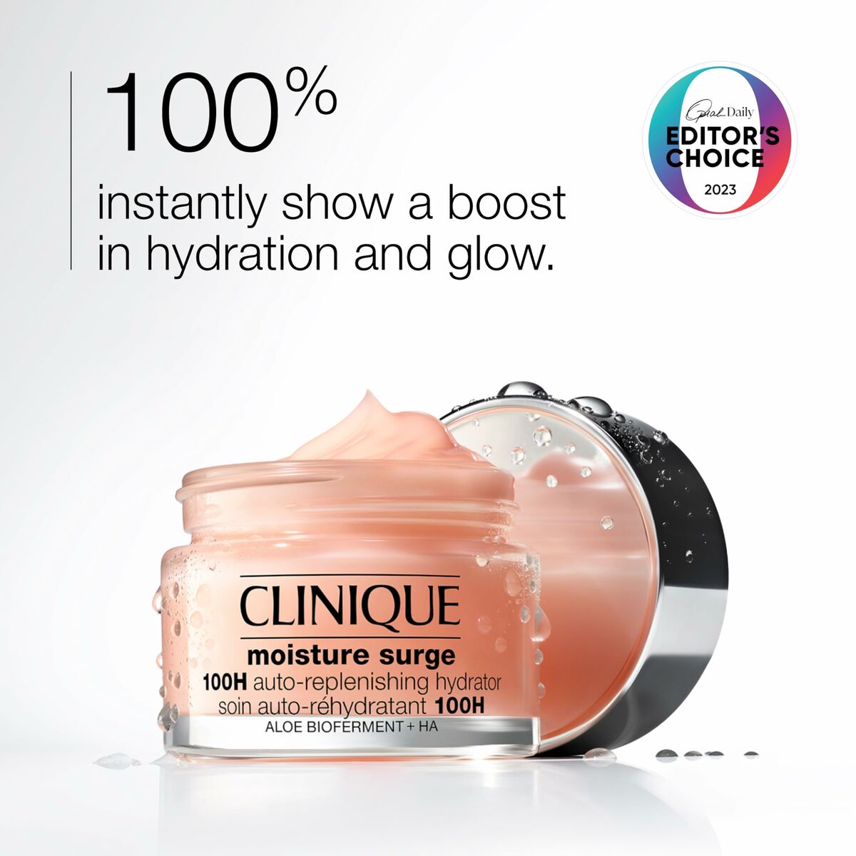 Hydrating Facial Cream Clinique MOISTURE SURGE 125 ml til kvinder hudpleje emballage