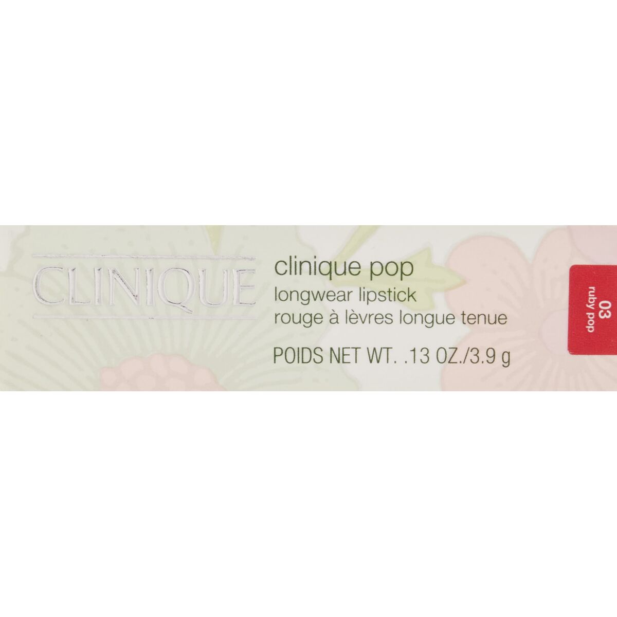Læbestift Clinique POP LONGWEAR 3,9 g 3,9 g makeup emballage