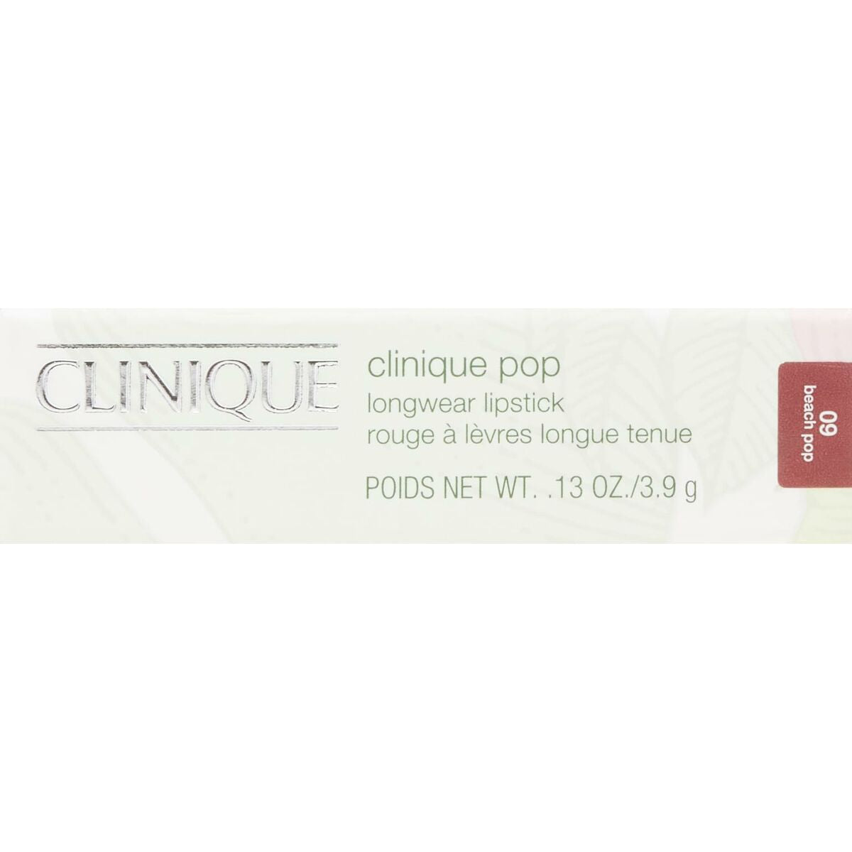 Læbestift Clinique POP LONGWEAR Beach Pop 3,9 g 3,9 g makeup emballage