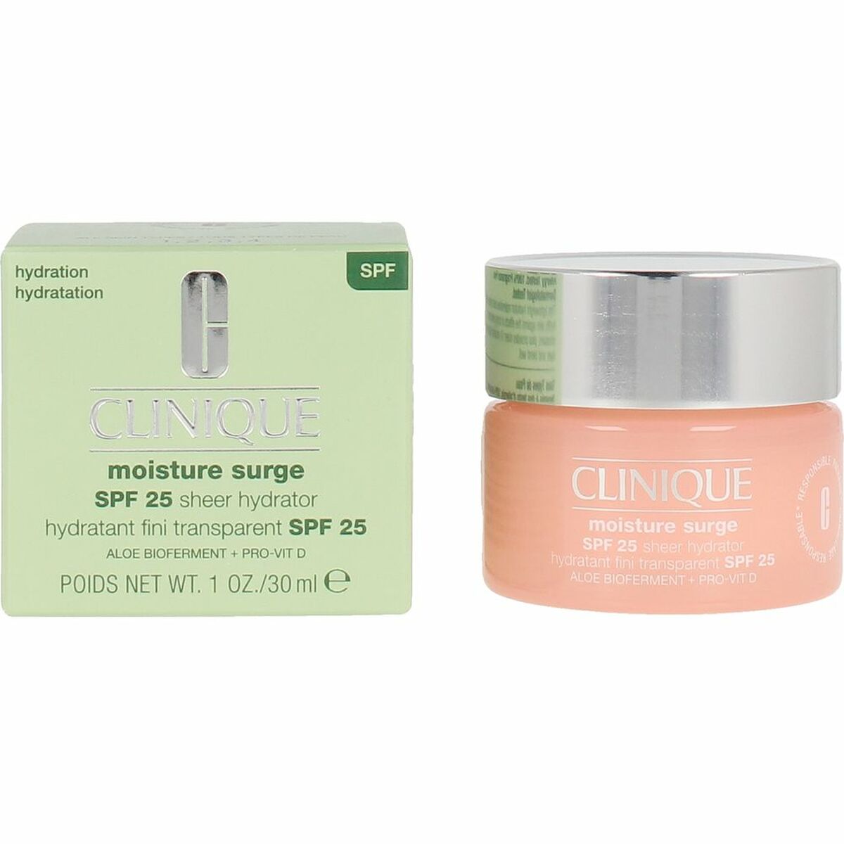 Hydrating Facial Cream Clinique Spf 25 30 ml Let hudplejeemballage