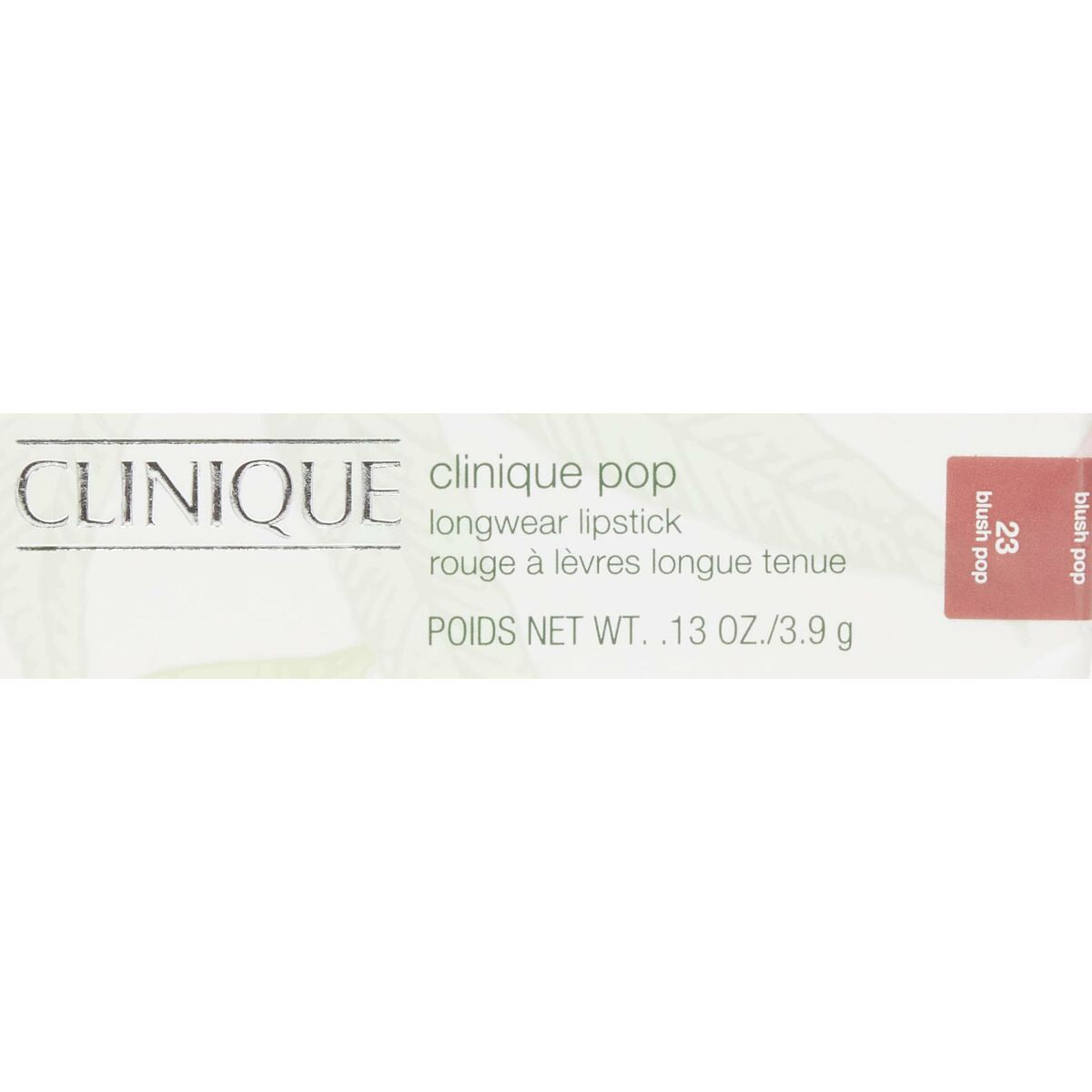 Læbestift Clinique POP LONGWEAR Blush Pop 3,9 g 3,9 g makeup emballage