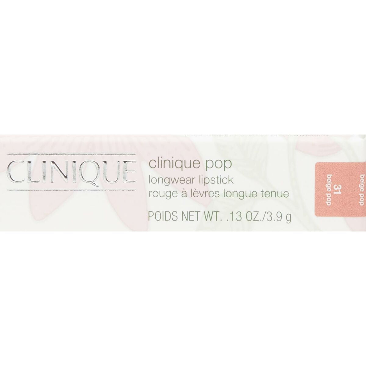 Læbestift Clinique POP LONGWEAR Beige (1 enhed) makeup-emballage