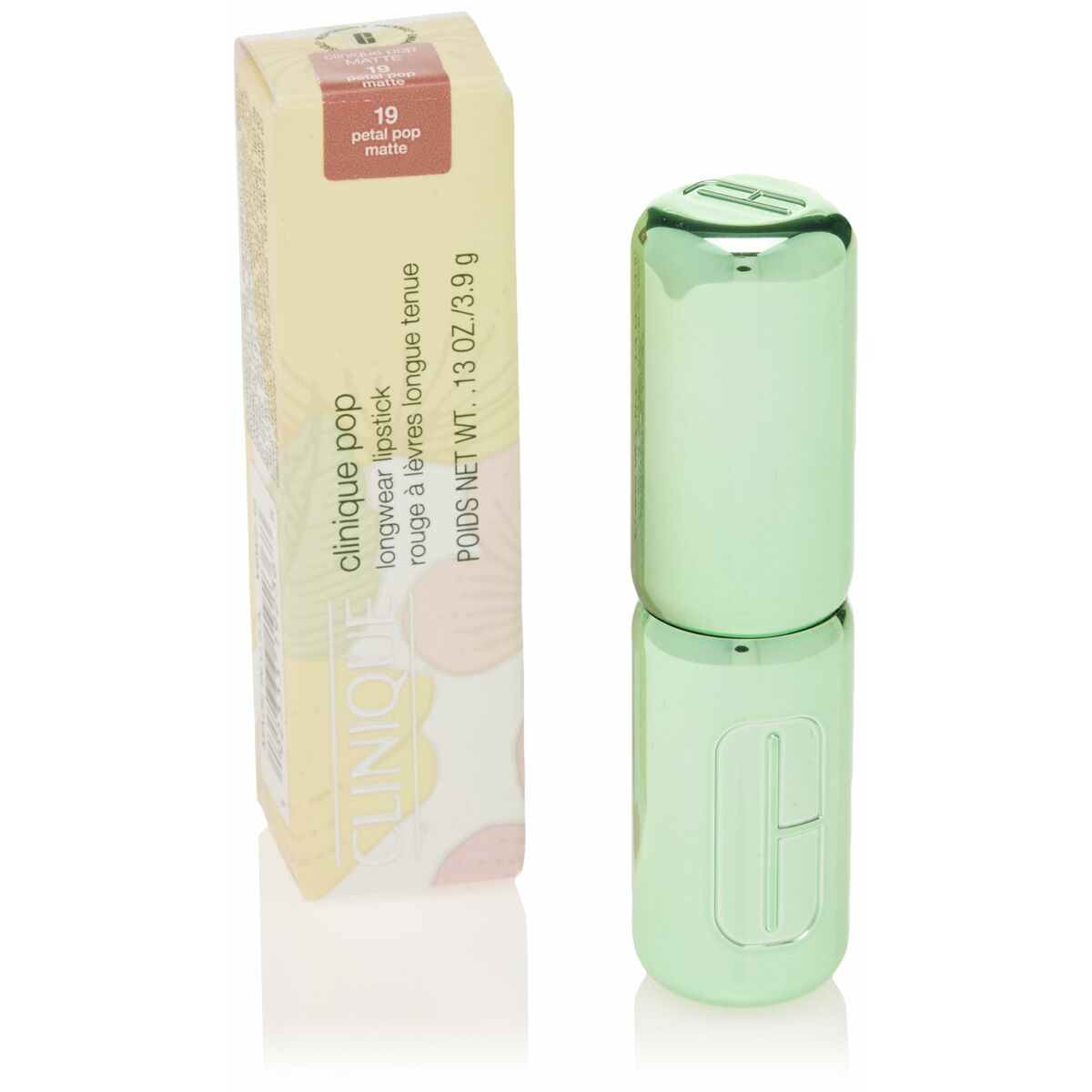 Læbestift Clinique POP LONGWEAR Petal Pop 3,9 g 3,9 g makeup-emballage
