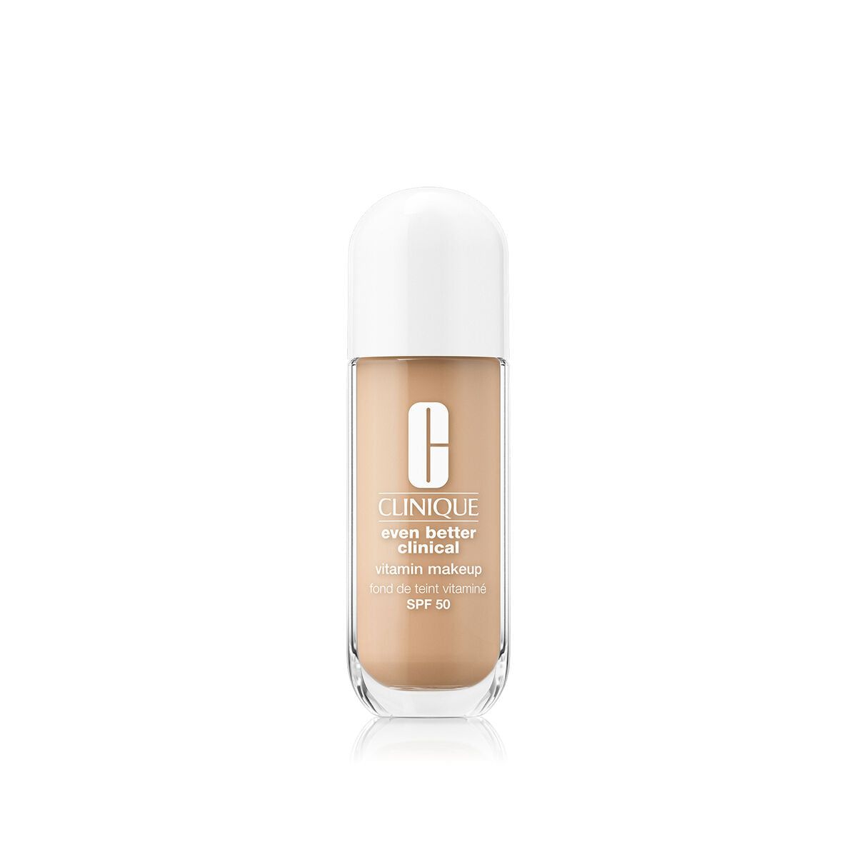Flydende Make Up Base Clinique ENDNU BEDRE Nº 2-Light Medium Cool Spf 50 30 ml produktemballage