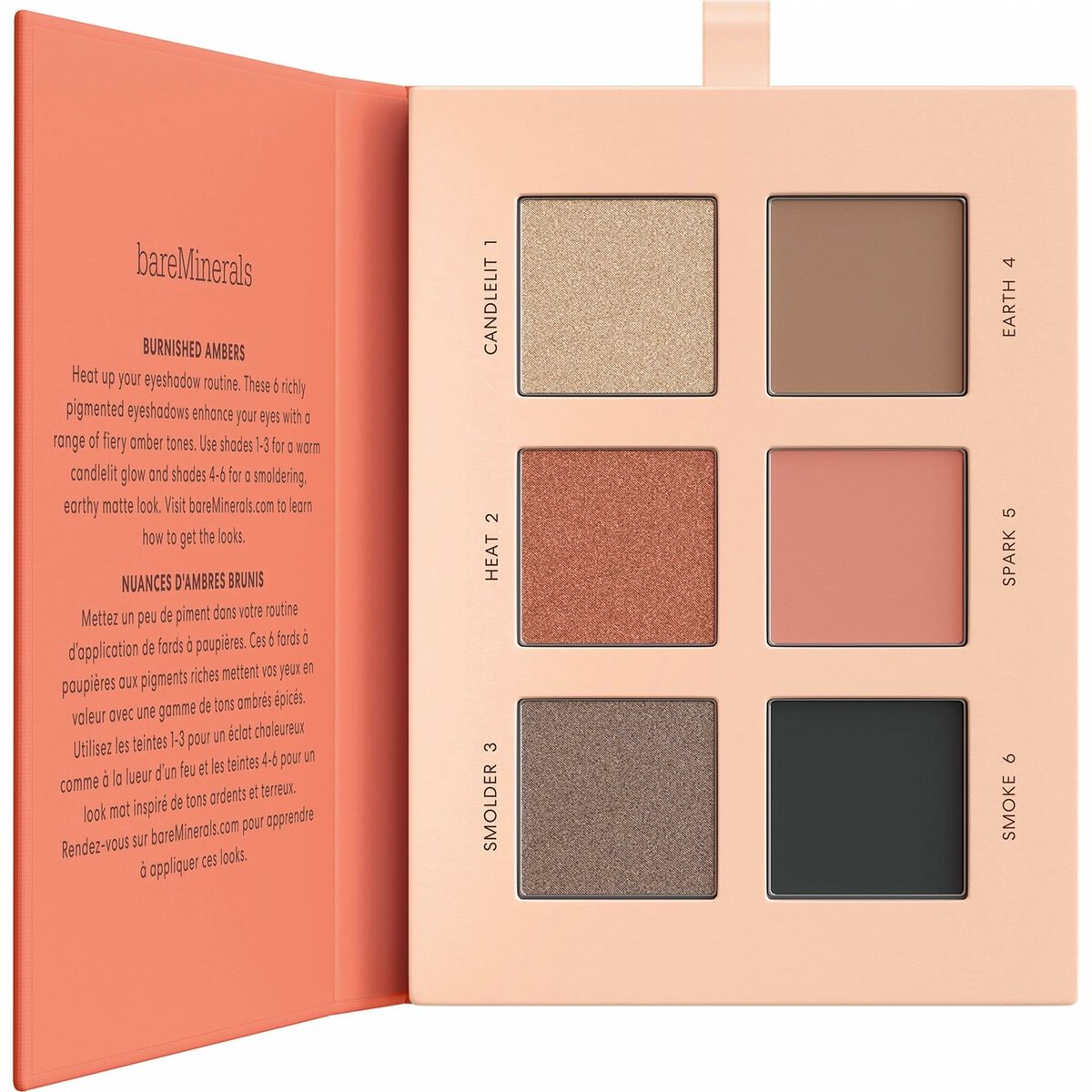 Øjenskyggepalet bareMinerals Mineralist Burnished Ambers 7,8 g 7,8 g makeup-emballage