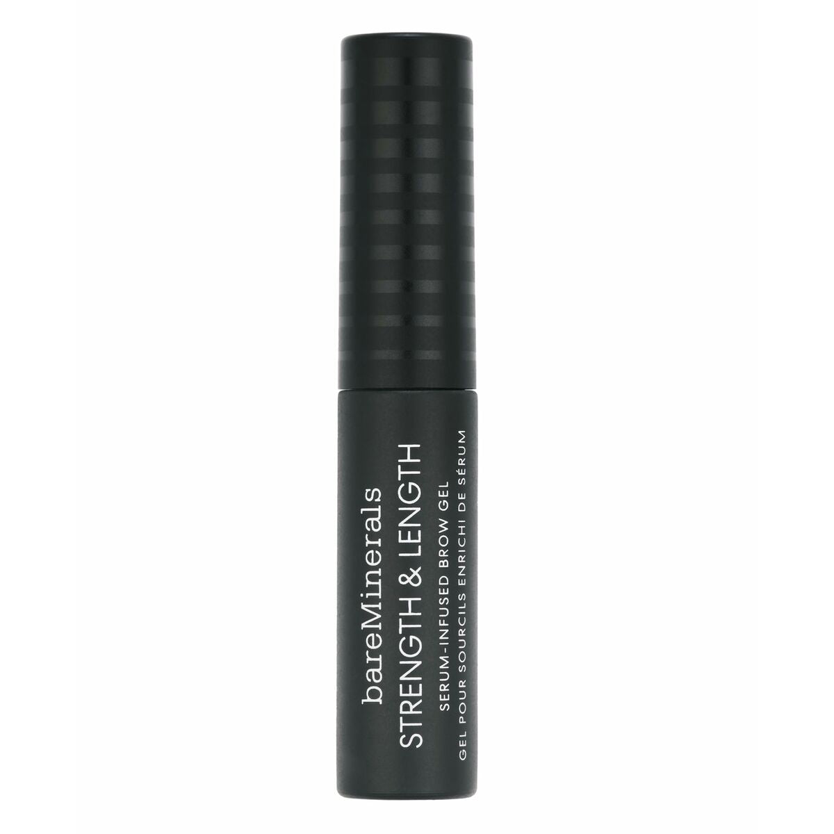 Øjenbryn Make-up bareMinerals Styrke Længde Taupe 5 ml produktemballage