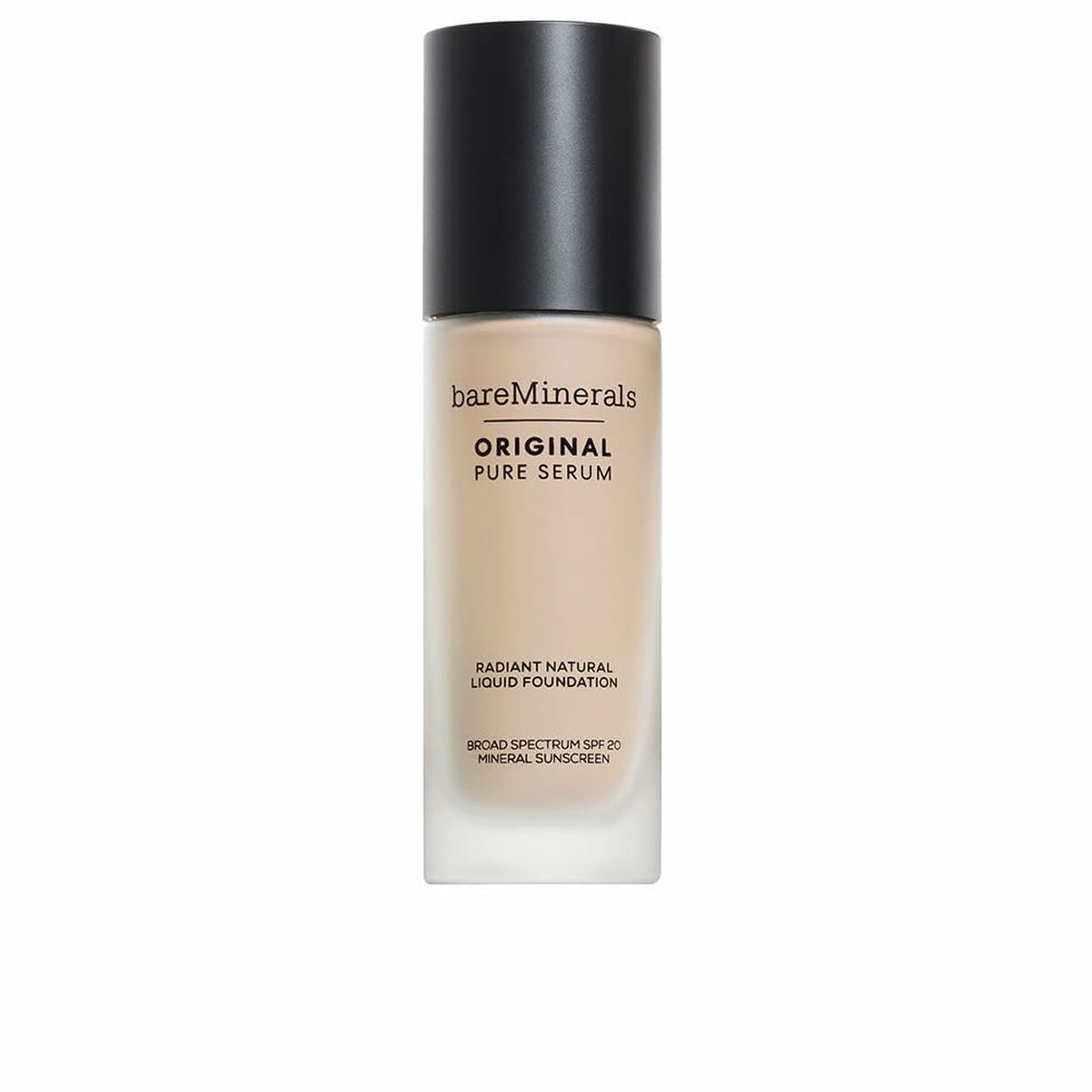 Flydende Make Up Base bareMinerals Original Pure Serum Spf 20 30 ml serumflaske